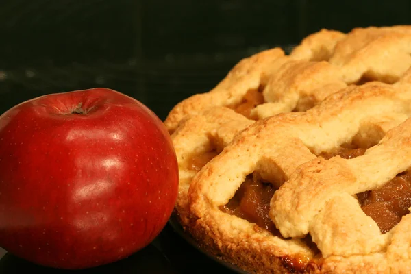 Plăcintă cu mere — Fotografie, imagine de stoc