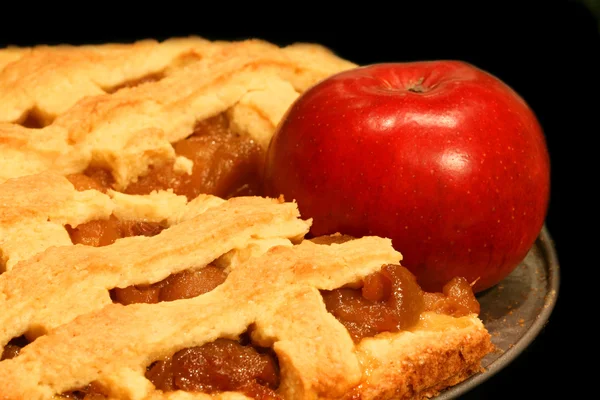 Tarte aux pommes — Photo