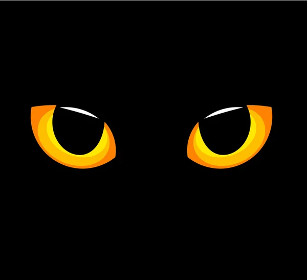 Kočičí oči — Stockový vektor