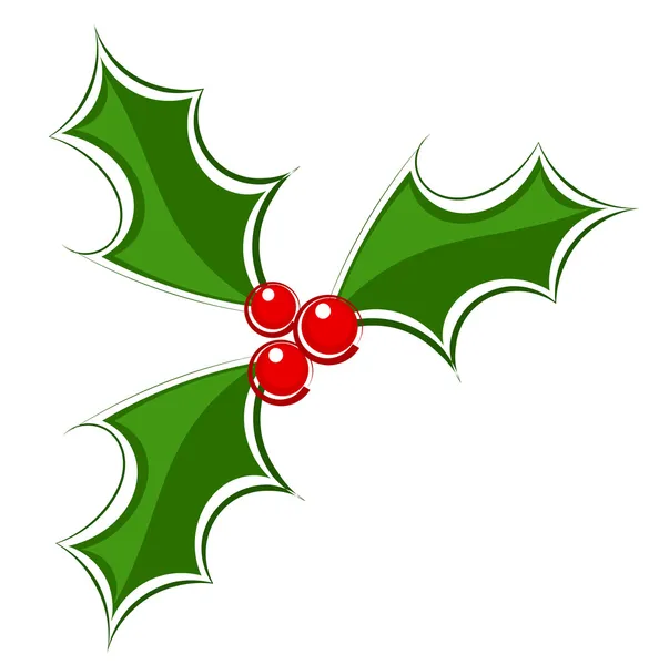 Holly pictogram — Stockvector