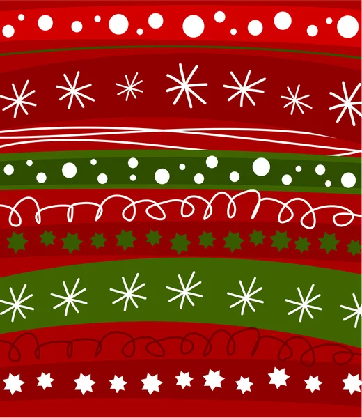 Kerst patroon — Stockvector