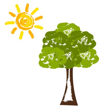 Güneş ve ağaç