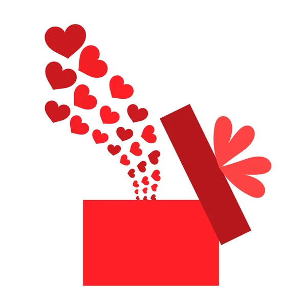 Love box — Stock Vector