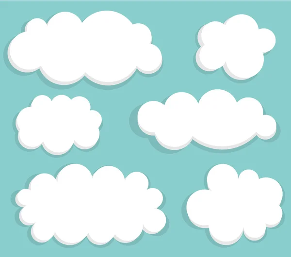 Σύννεφα — Διανυσματικό Αρχείο