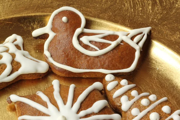 Gingerbread duck — Stock Photo, Image