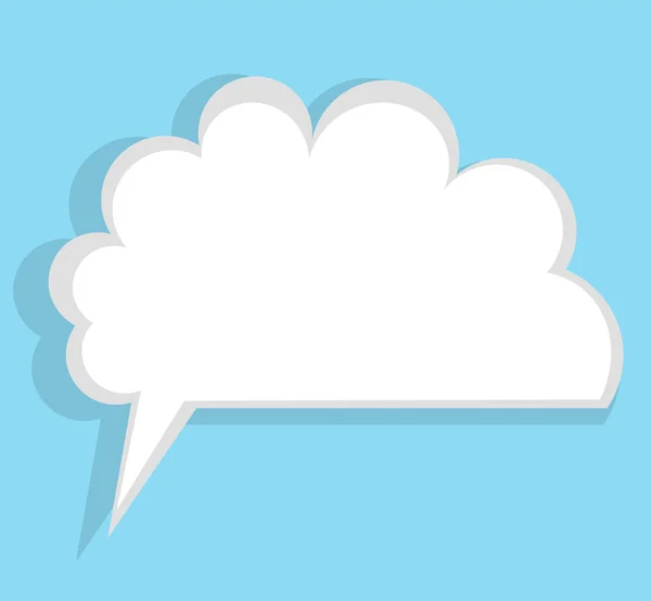 Speech cloud — Stock Vector