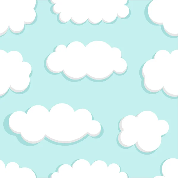 Wolken textuur — Stockvector