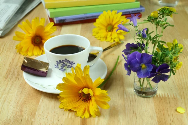De manhã cedo cofee — Fotografia de Stock