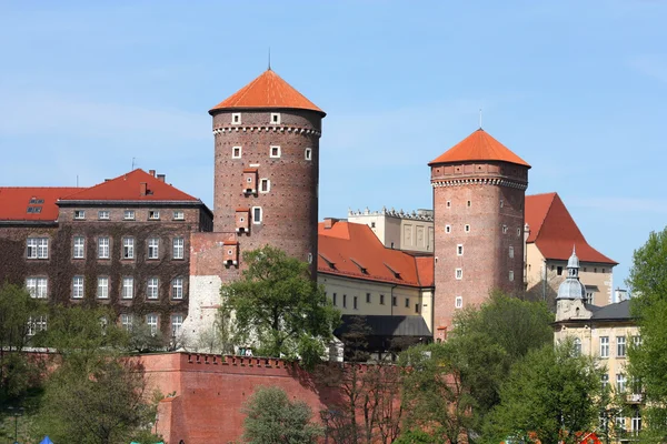 Wawel in spring — Stock Photo, Image