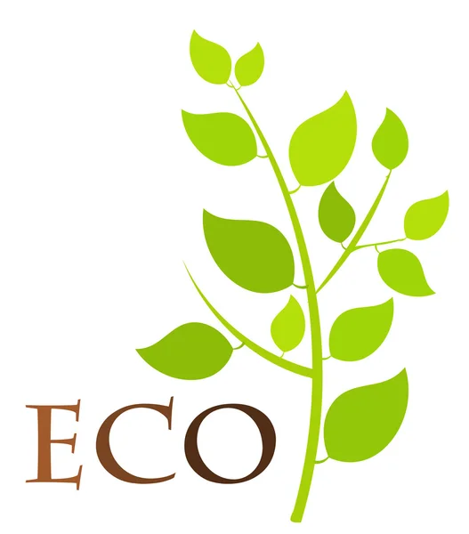 Eco plant — Stockvector