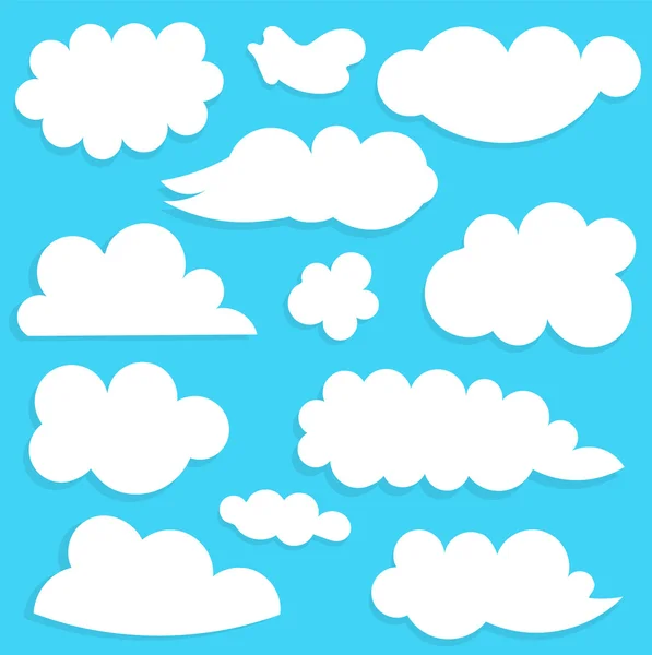 Felhők — Stock Vector