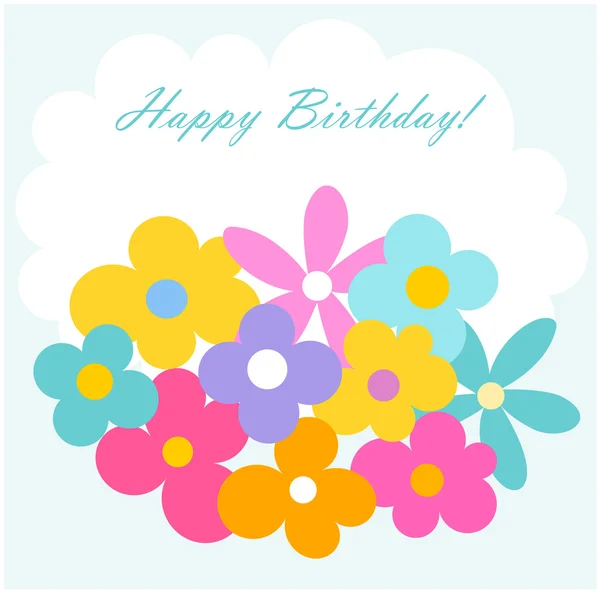 Birthday card — Stock Vector