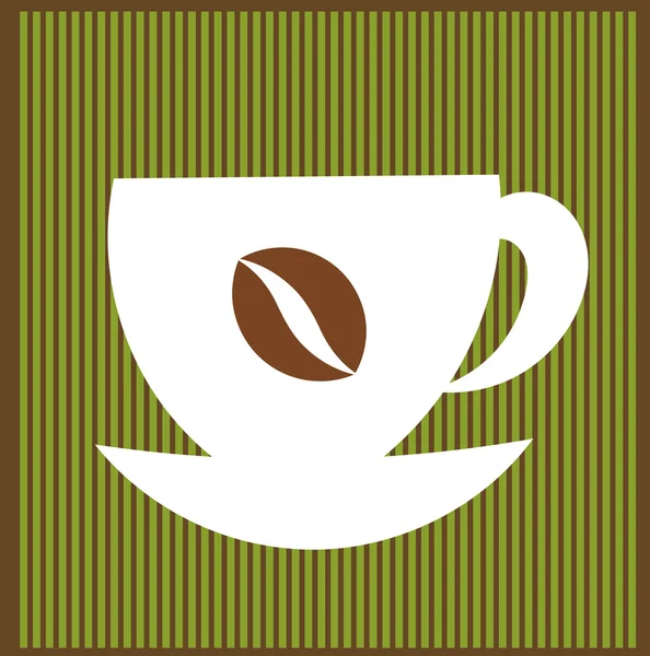 Fondo caffè — Vettoriale Stock