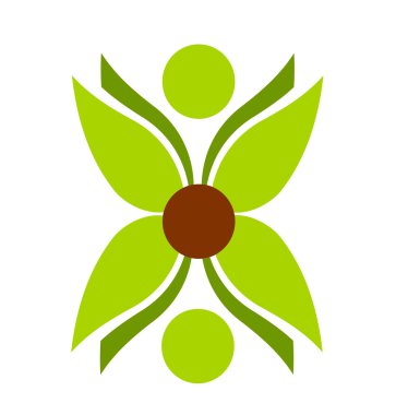 sembolik yeşil çiçek