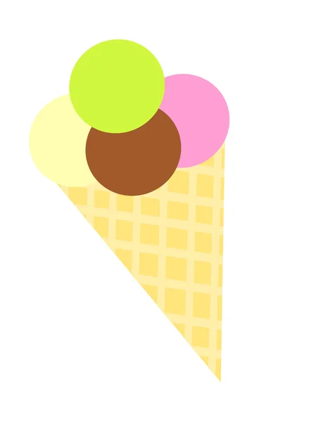 Icécréme — Image vectorielle