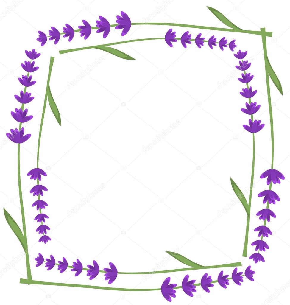 Lavender frame