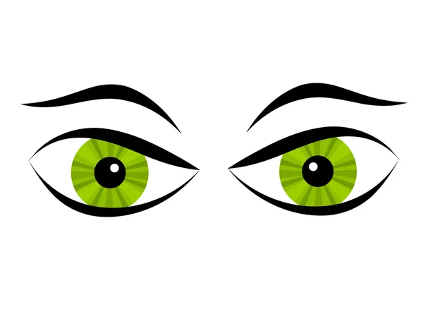 Bad eyes — Stock Vector