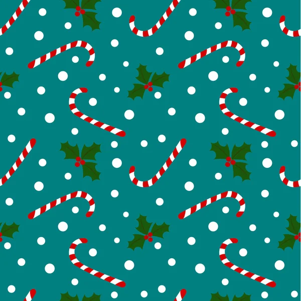 Modèle de bonbons de Noël — Image vectorielle