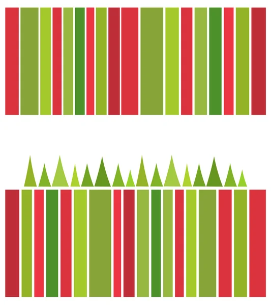 Tarjeta de Navidad abstracta — Vector de stock