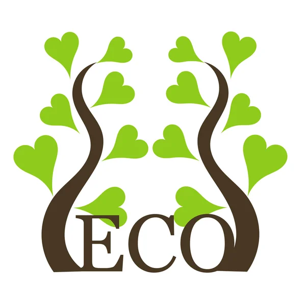 Eco plant — Stock Vector