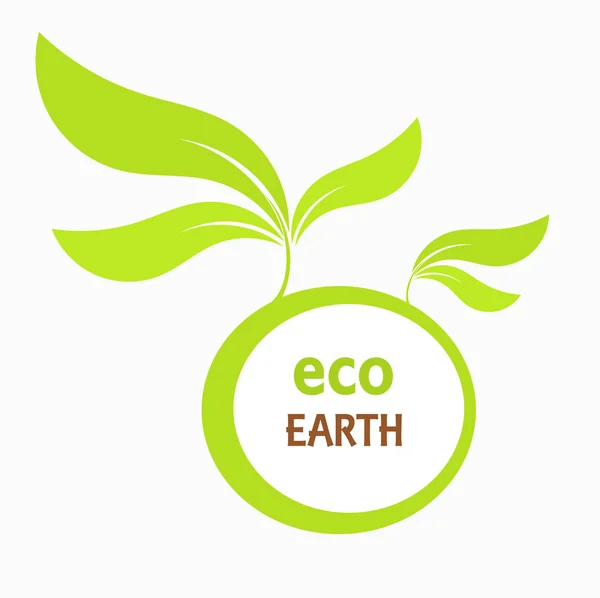 Eco earth — Stock Vector