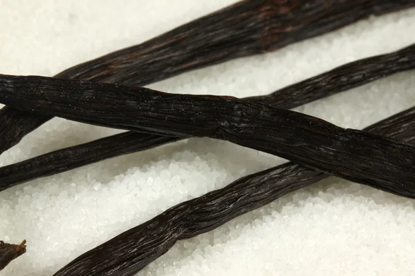 Vanilla and sugar — Stock Photo, Image