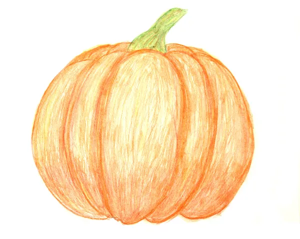 Disegno di zucca — Foto Stock