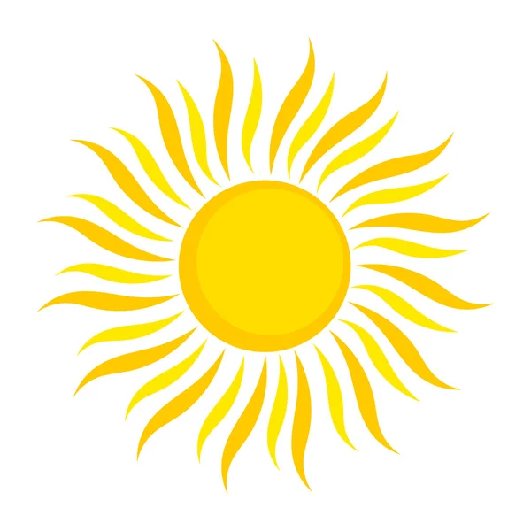 Sun illustration — Stock Vector