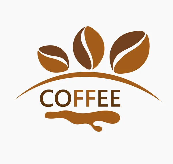 Granos de café — Vector de stock