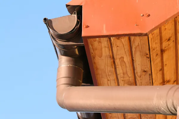 Rain gutter — Stock Photo, Image