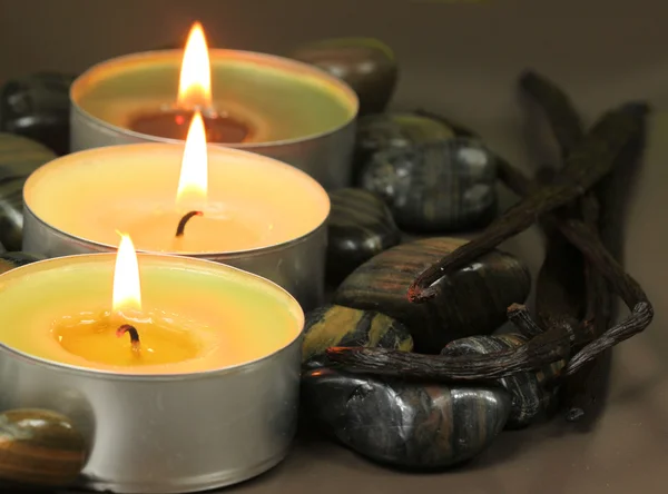 Candles spa — Stock Photo, Image