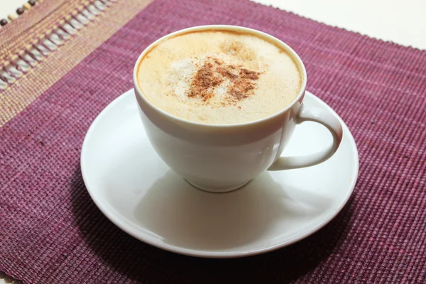 Kopje cappuccino — Stockfoto