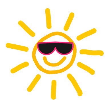 Güneş gözlüklü güneş