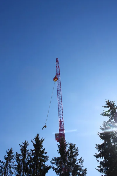 Bungee jumping — Stock Photo, Image