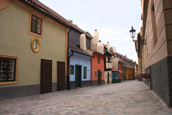 Złota uliczka w Pradze — Zdjęcie stockowe