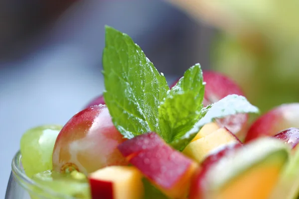 Fruit salad close up — Stock Photo, Image