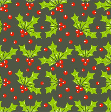 Holly berry desen