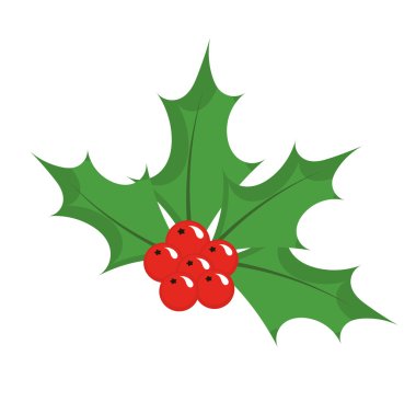 Chrismas holly berry simgesi