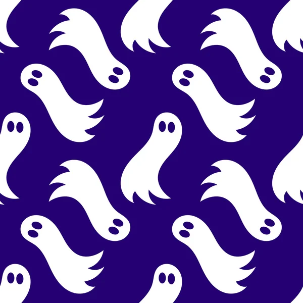 Ghosts pattern — Stock Vector