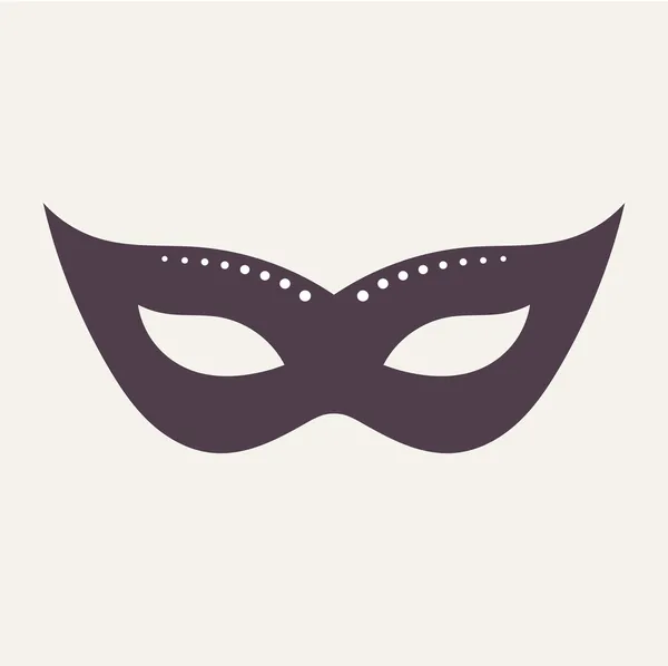 Carnaval masker vector — Stockvector