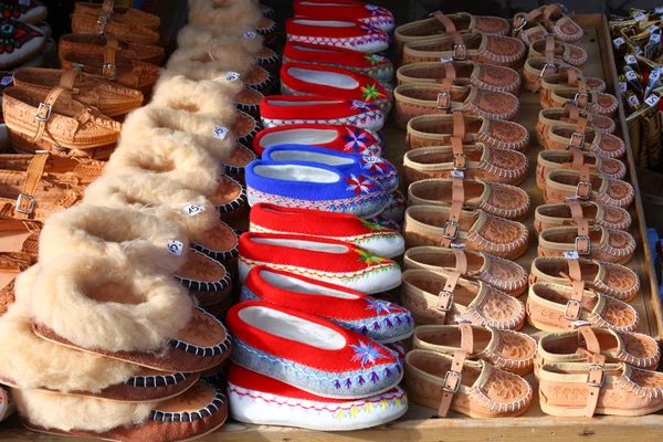 Polish mountain shoes — Stock Photo, Image