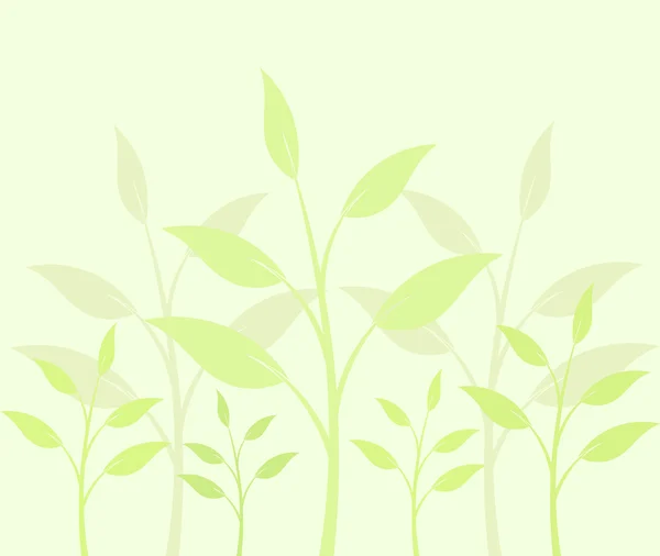 植物背景 — 图库矢量图片