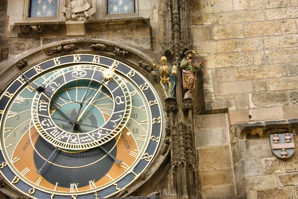 Astronomical clock in Prague — Stock Photo, Image