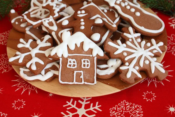 Biscoitos de gengibre — Fotografia de Stock