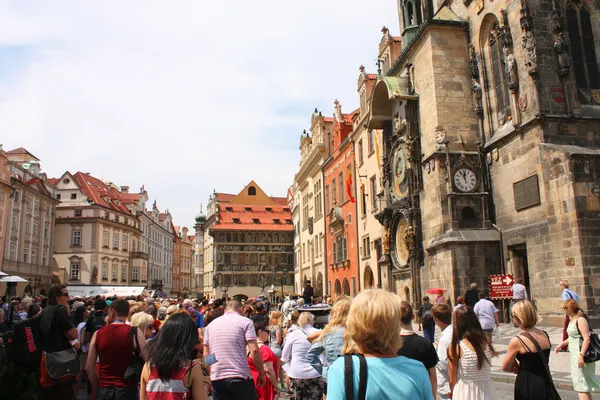 Prag'da saat — Stok fotoğraf