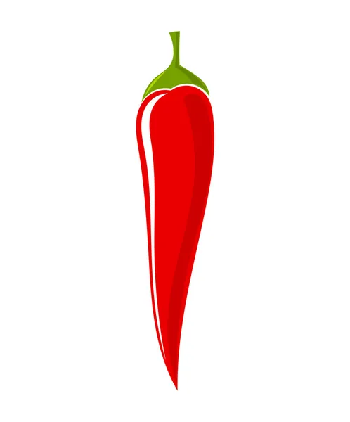 Vecteur de piment rouge — Image vectorielle