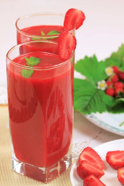 Stawberry Smoothie — Stock Fotó