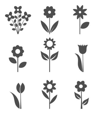 çiçek simgeleri