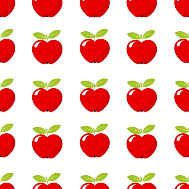 Kırmızı elma deseni