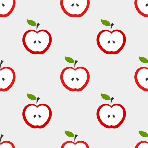 Wzór jabłka — Wektor stockowy